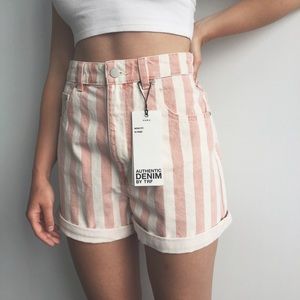 Zara Mom Denim Shorts